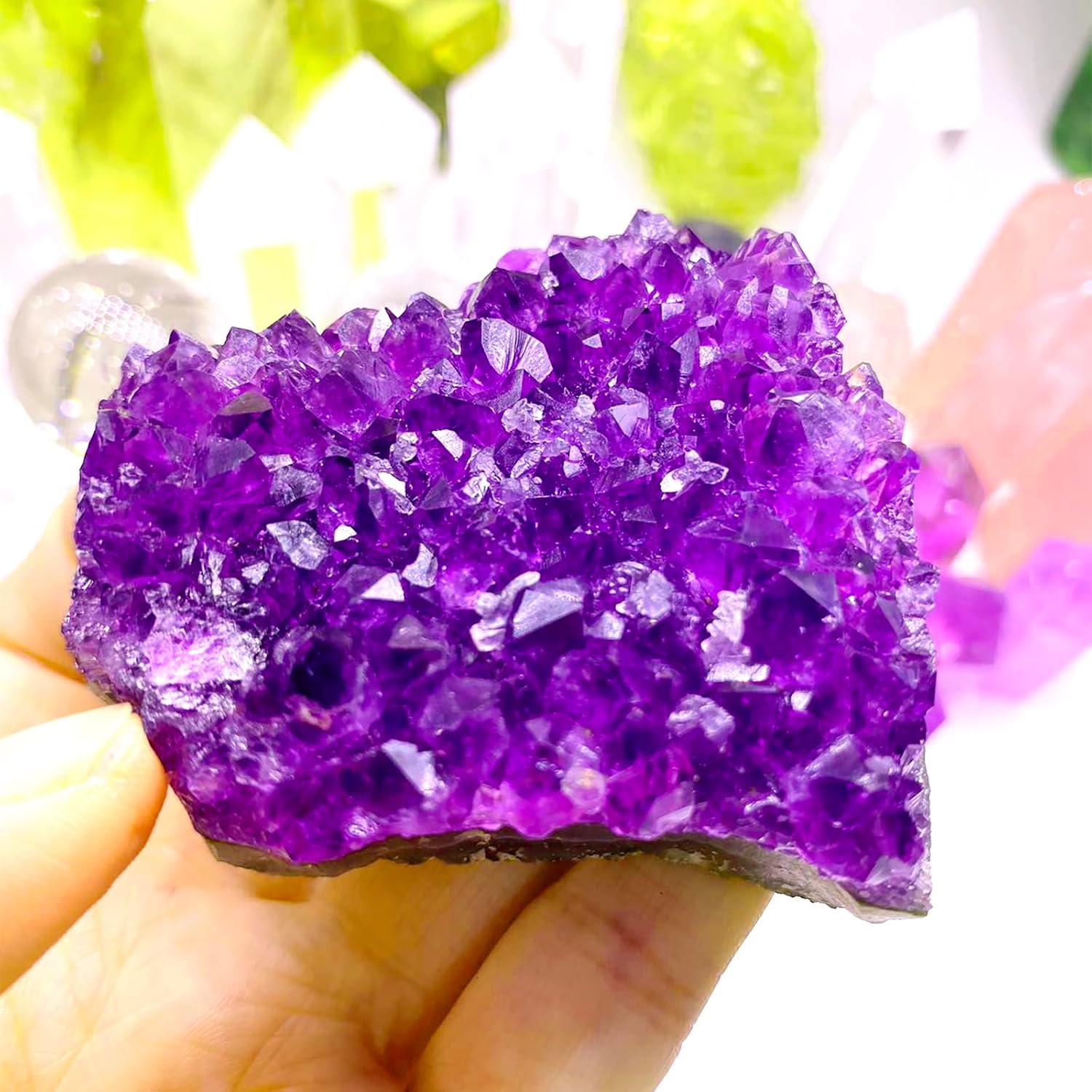 ☆特大サイズ美紫結晶☆最強浄化や魔除にも☆アメジストクラスター 天然石 原石 imgrc0088673317.jpg
